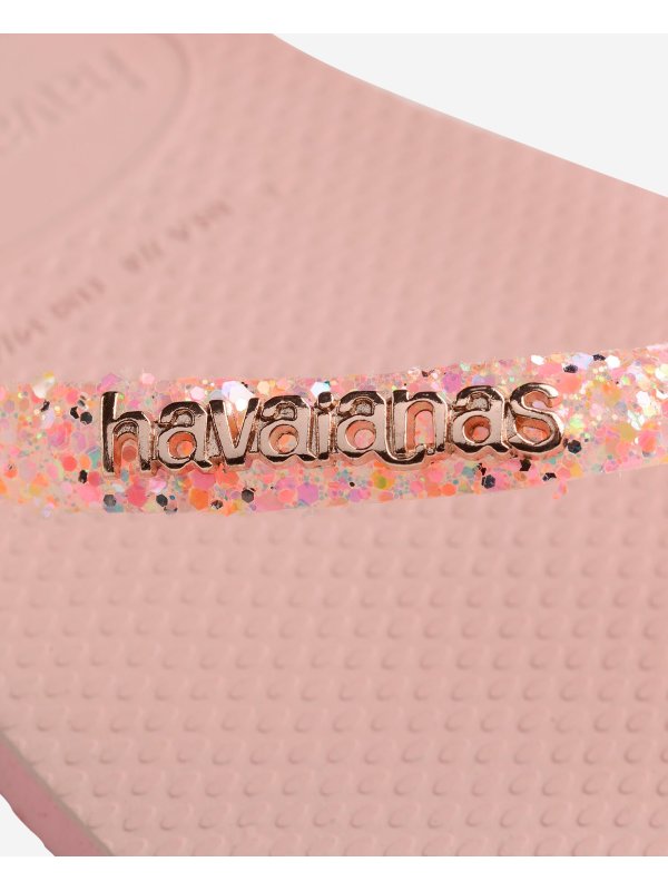 Havaianas Slim Glitter Flourish - MACARON PINK