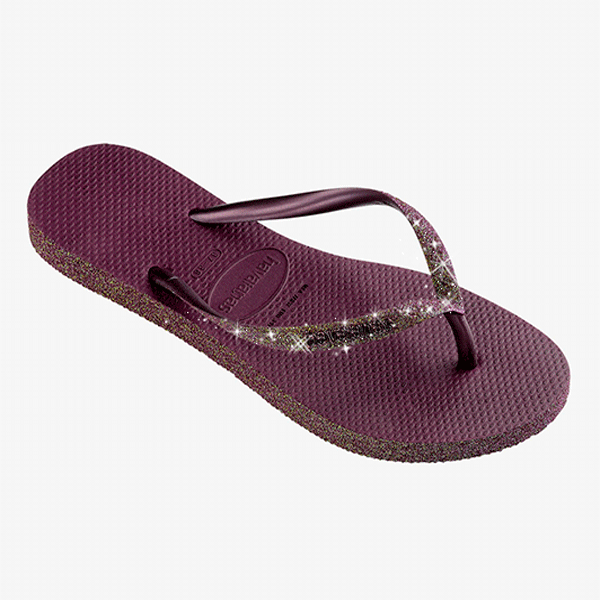 Havaianas Slim Sparkle II - AUBERGINE