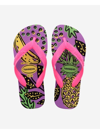 Havaianas Kids Top Fashion - PURPLE
