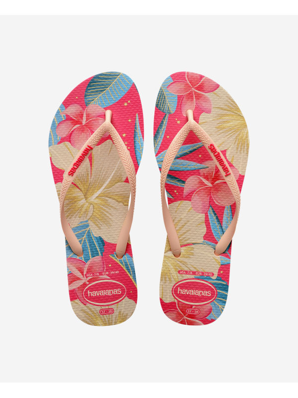 Havaianas Slim Floral - PINK/PINK