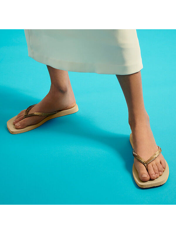 Havaianas Square Magic Sequin - SAND GREY