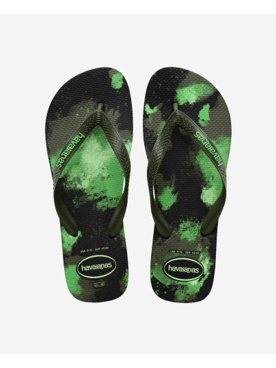 Havaianas Top Camu - BLACK/MOSS