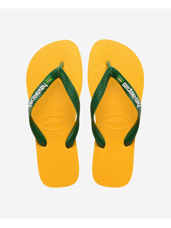 Havaianas Brasil Logo - POP YELLOW