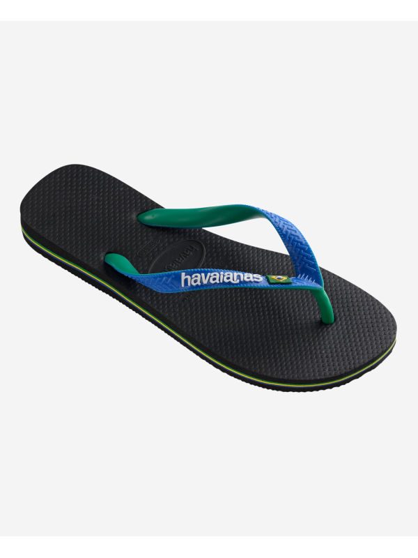 Havaianas Brasil Mix - BLACK/BLUE STAR