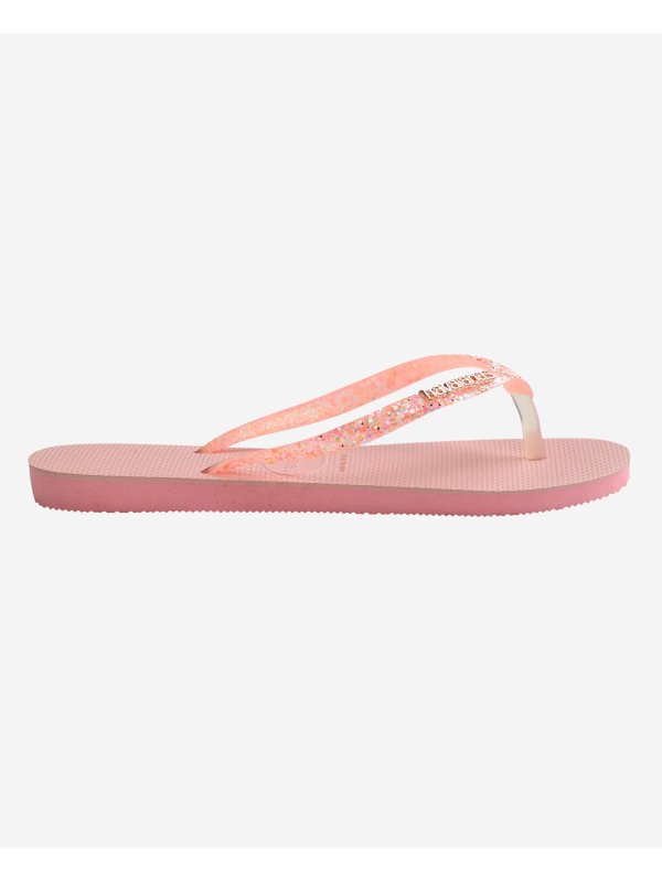 Havaianas Slim Glitter Flourish - MACARON PINK