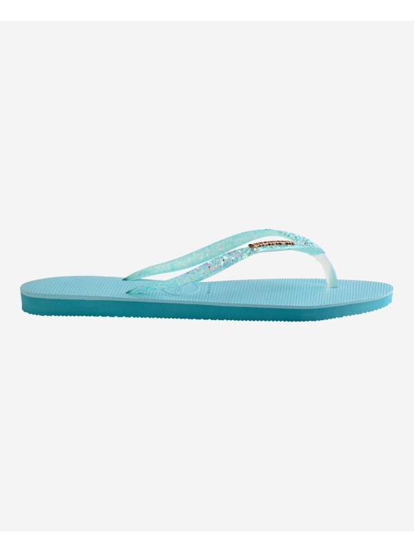 Havaianas Slim Glitter Flourish - NAUTICAL BLUE