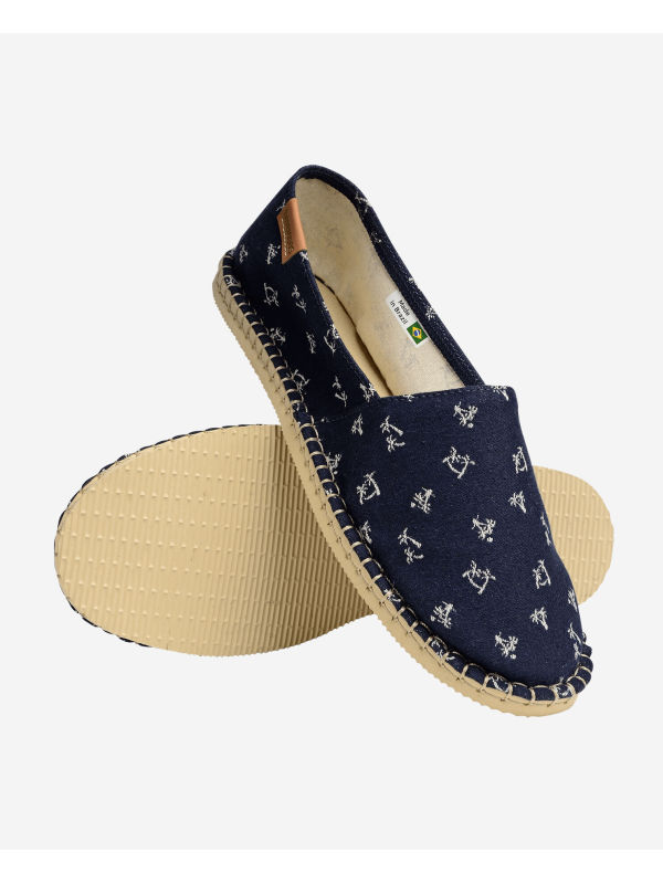 Havaianas Espadrillas IV Print - NAVY BLUE