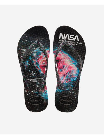 Havaianas Slim Nasa - BLACK
