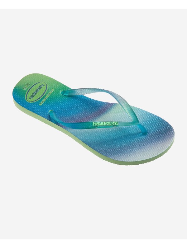 Havaianas Slim Metallic Rainbow - CITRONELLA