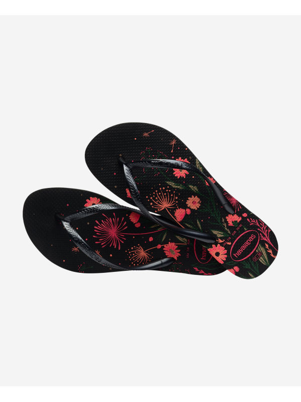 Havaianas Slim Organic - BLACK/PINK
