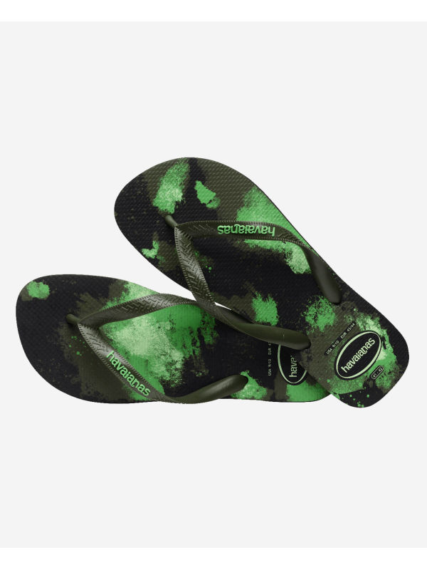 Havaianas Top Camu - BLACK/MOSS