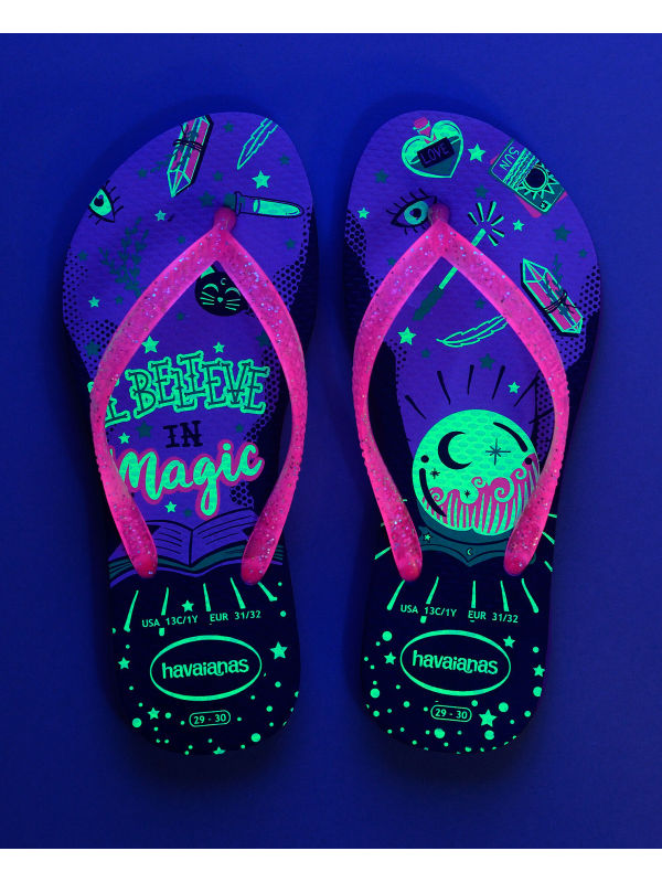 Havaianas Kids Slim Fashion - PURPLE