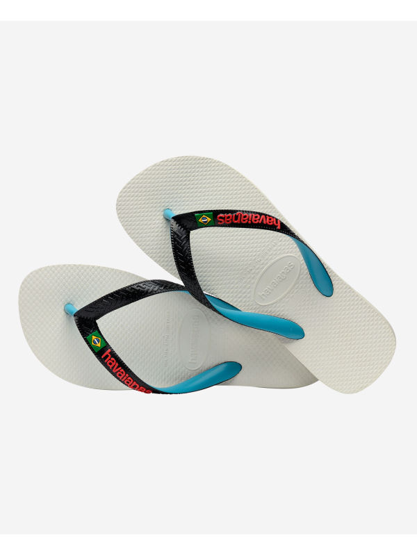 Havaianas Brasil Mix - WHITE/BLACK
