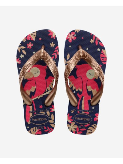 Havaianas Kids Top Pets - NAVY BLUE/ROSE GOLD