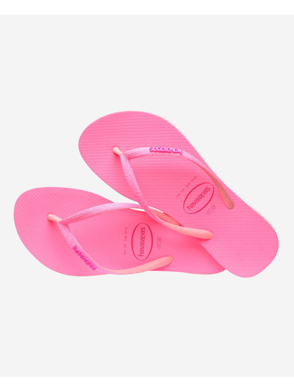 Havaianas Slim Glitter Neon - MACARON PINK