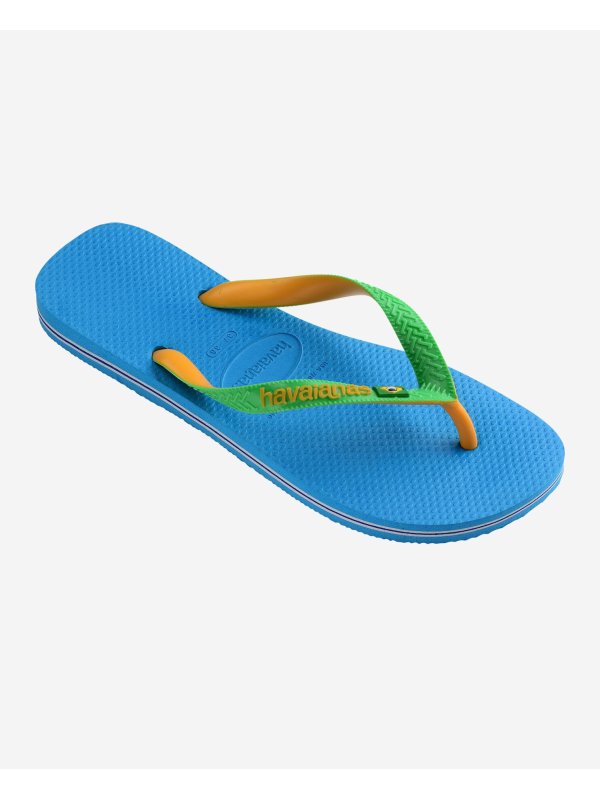 Havaianas Brasil Mix - TURQUOISE/POP YELLOW