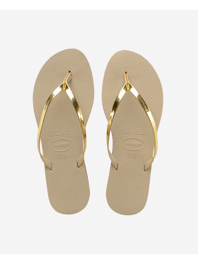 Havaianas You Metallic - SAND GREY/LIGHT GOLDEN