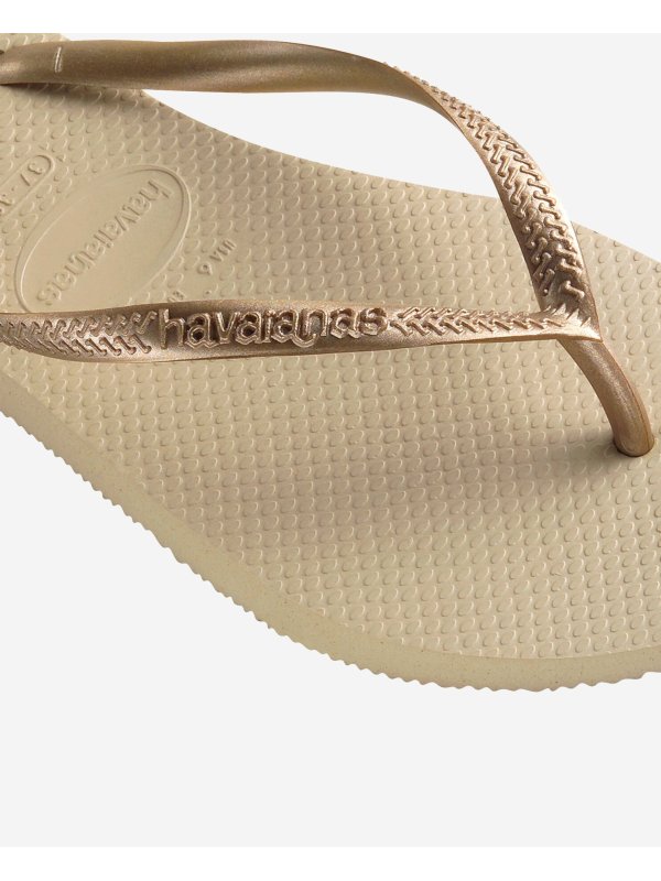 Havaianas Slim - SAND GREY/LIGHT GOLDEN