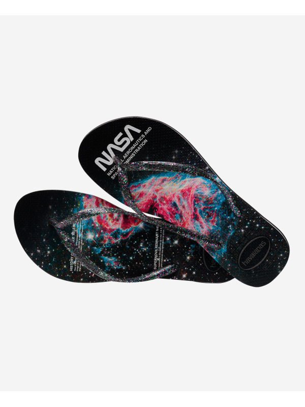 Havaianas Slim Nasa - BLACK