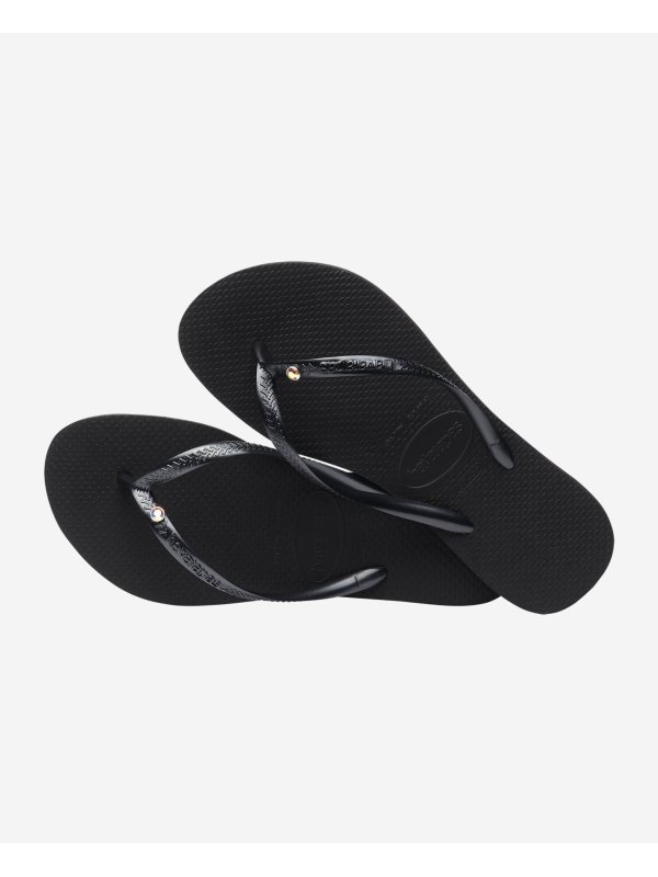 Havaianas Slim Crystal Sw II - BLACK