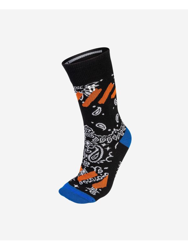 Calzini Havaianas Print - BLACK/LIGHT ORANGE