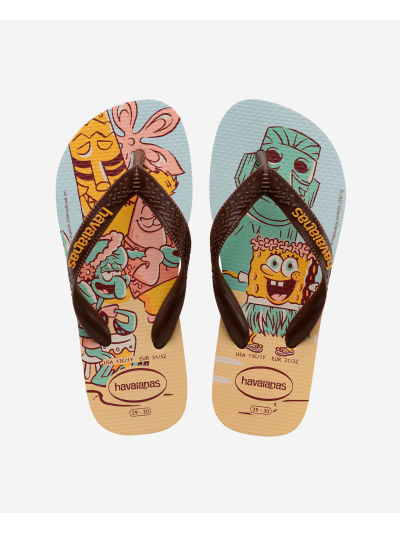 Havaianas Kids Top Bob Sponge - GOLDEN