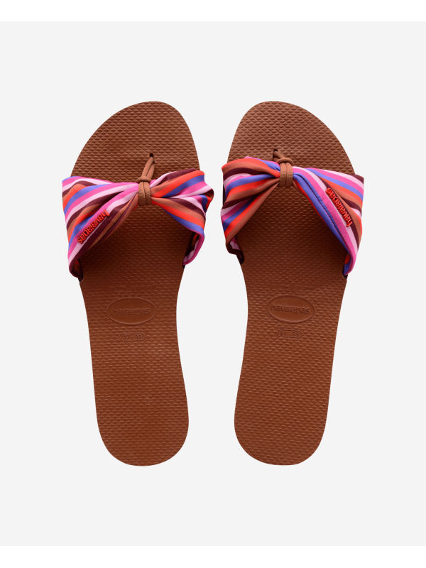 Havaianas You Saint Tropez Print - RUST
