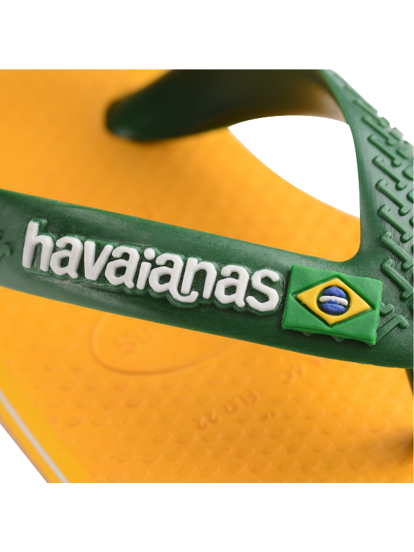 Havaianas Baby Brasil Logo II - POP YELLOW/AMAZON