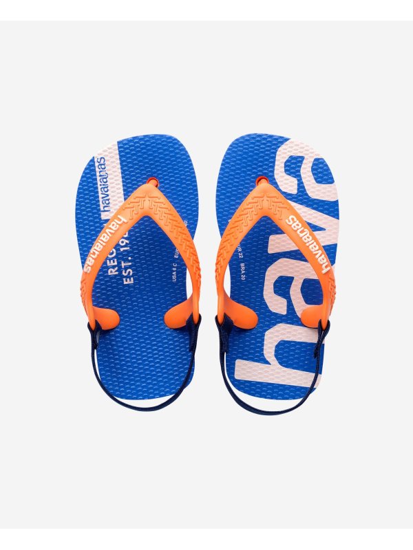 Havaianas Baby Logomania - BEGONIA ORANGE/BEGONIA ORANGE