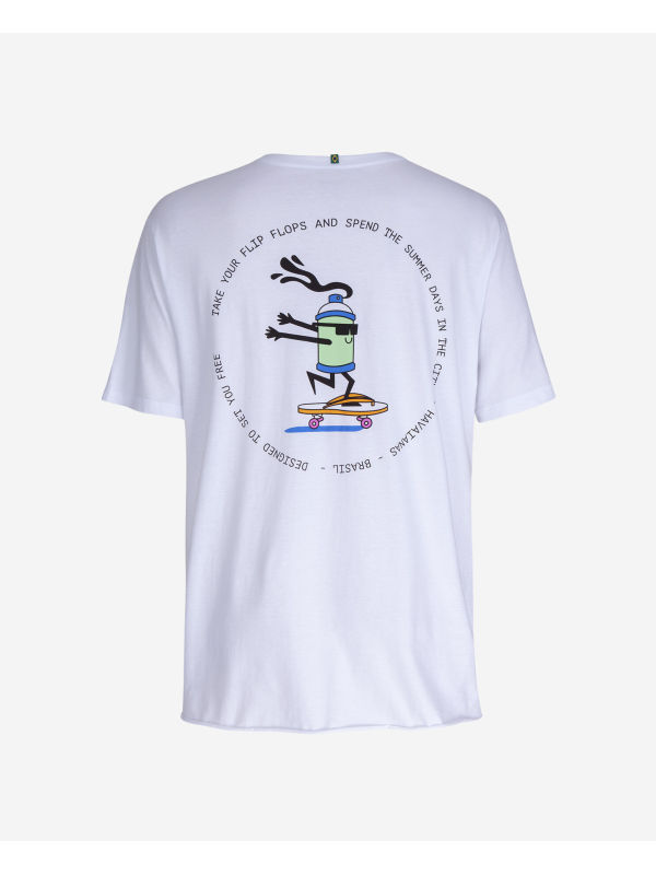 T-Shirt Summer In The City - WHITE