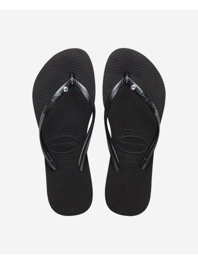 Havaianas Slim Crystal Sw II - BLACK