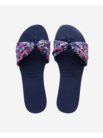 Havaianas You Saint Tropez Print - NAVY BLUE