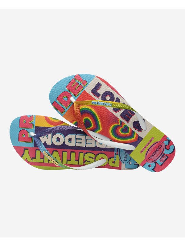 Havaianas Slim Pride Rainbow - BLACK