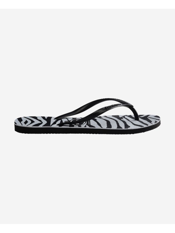 Havaianas Slim Animals Glitter - BLACK
