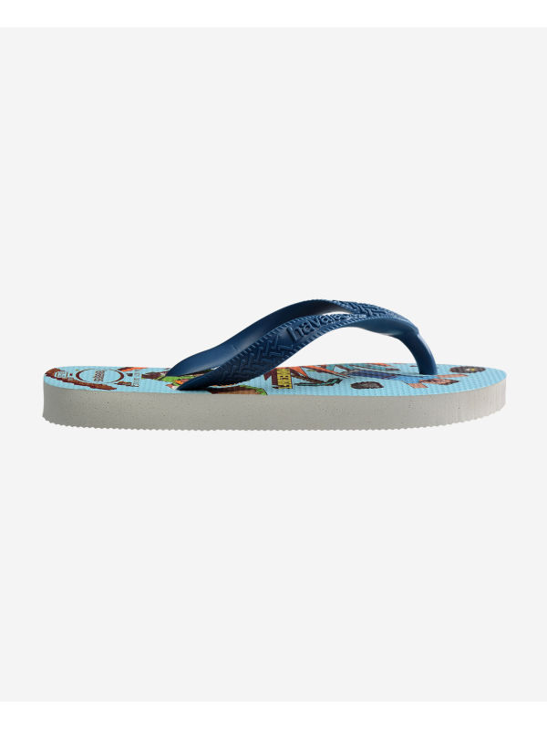 Havaianas Kids Minecraft - WHITE/BLUE COMFY