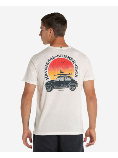 Havaianas T-Shirt Summer Club - WHITE
