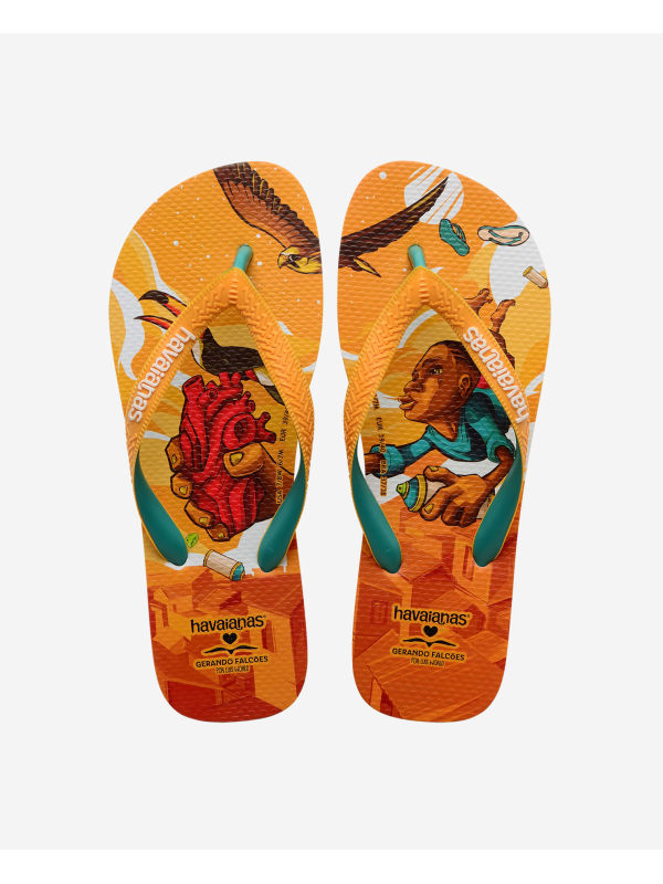 Havaianas Favela Creations - ORANGE CITRUS