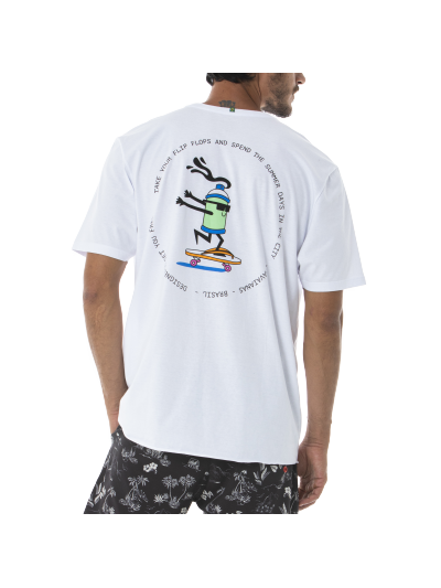 T-Shirt Summer In The City - WHITE