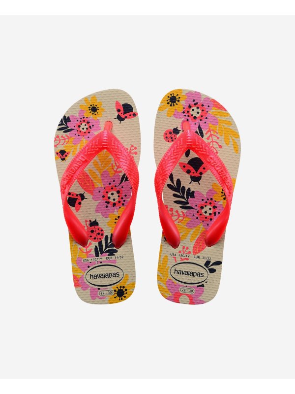Havaianas Kids Flores - BEIGE