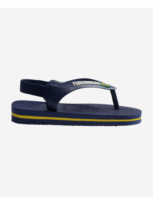 Havaianas Baby Brasil Logo II - NAVY BLUE/CITRUS YELLOW