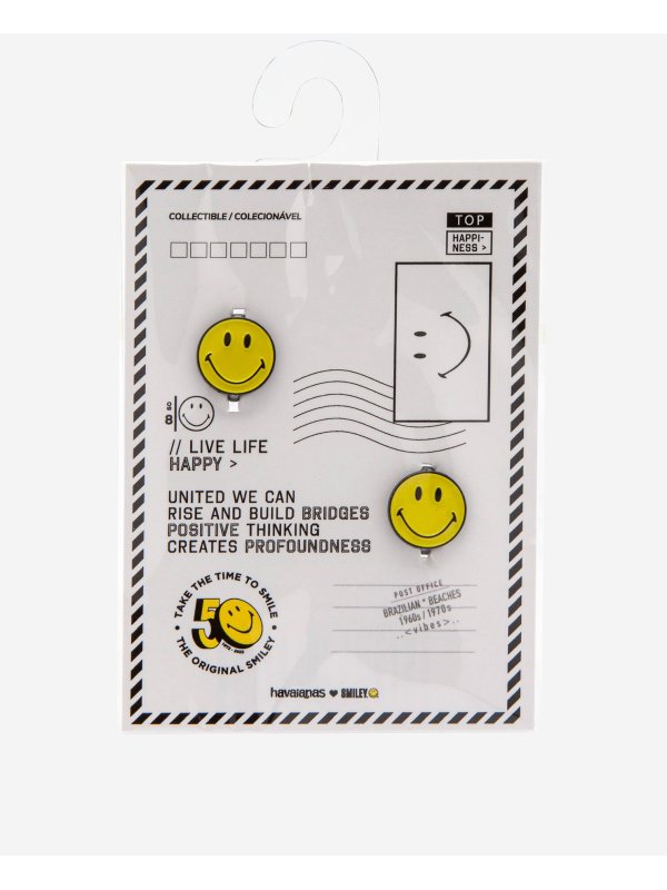 Havaianas Charms Smiley - YELLOW