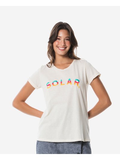 Havaianas T-Shirt Solar - OFF WHITE