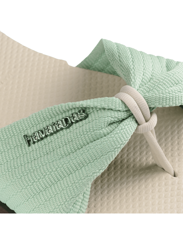 Havaianas You St Tropez Basic - BEIGE/MINERAL GREEN