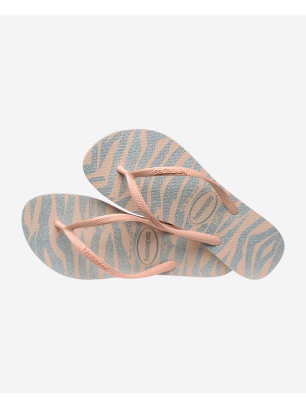 Havaianas Slim Animals Glitter - BALLET ROSE