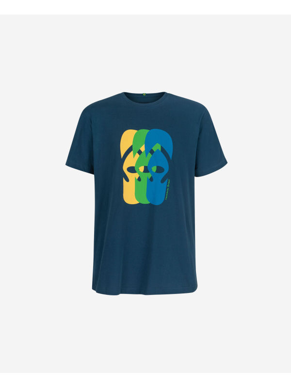 Havaianas T-Shirt Ff Collage Eco - NAVY BLUE