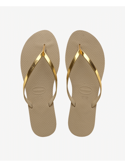 Havaianas You Metallic - GOLDEN SAND METALLIC