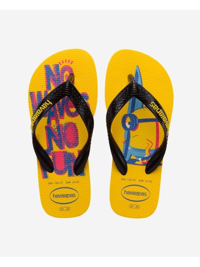 Havaianas Minions - YELLOW/BLACK/YELLOW
