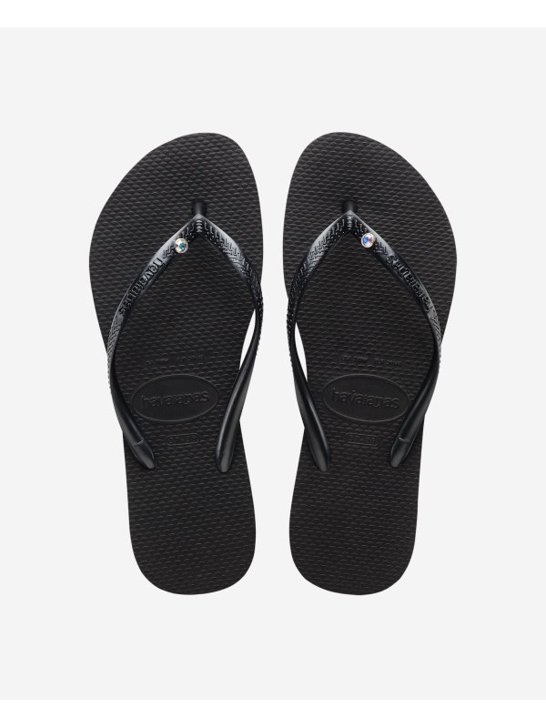Havaianas Slim Crystal Sw II - BLACK