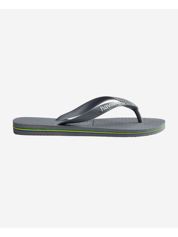 Havaianas Brasil Logo - STEEL GREY/STEEL GREY