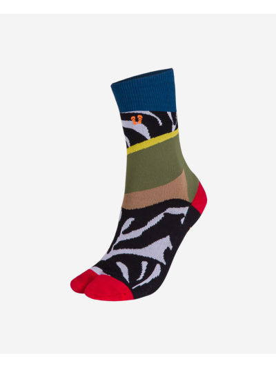 Havaianas Calzini con stampa - BLACK/RED